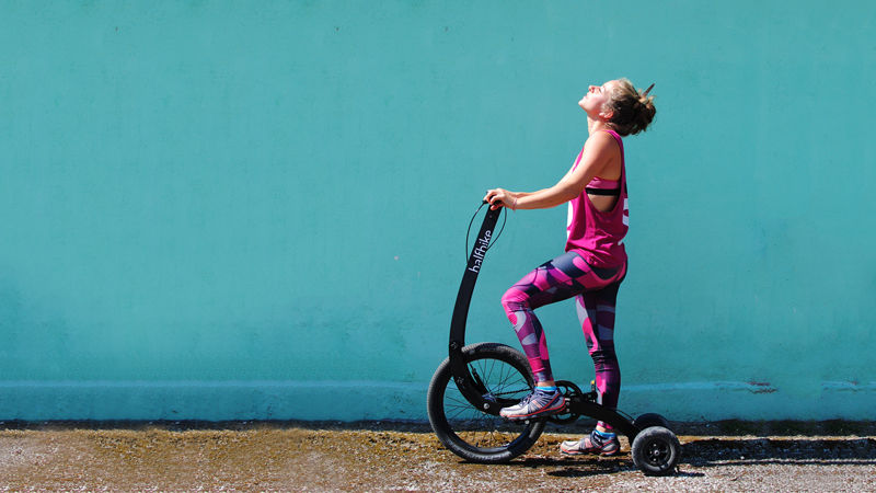 Halfbike Bleiben Sie aktiv!